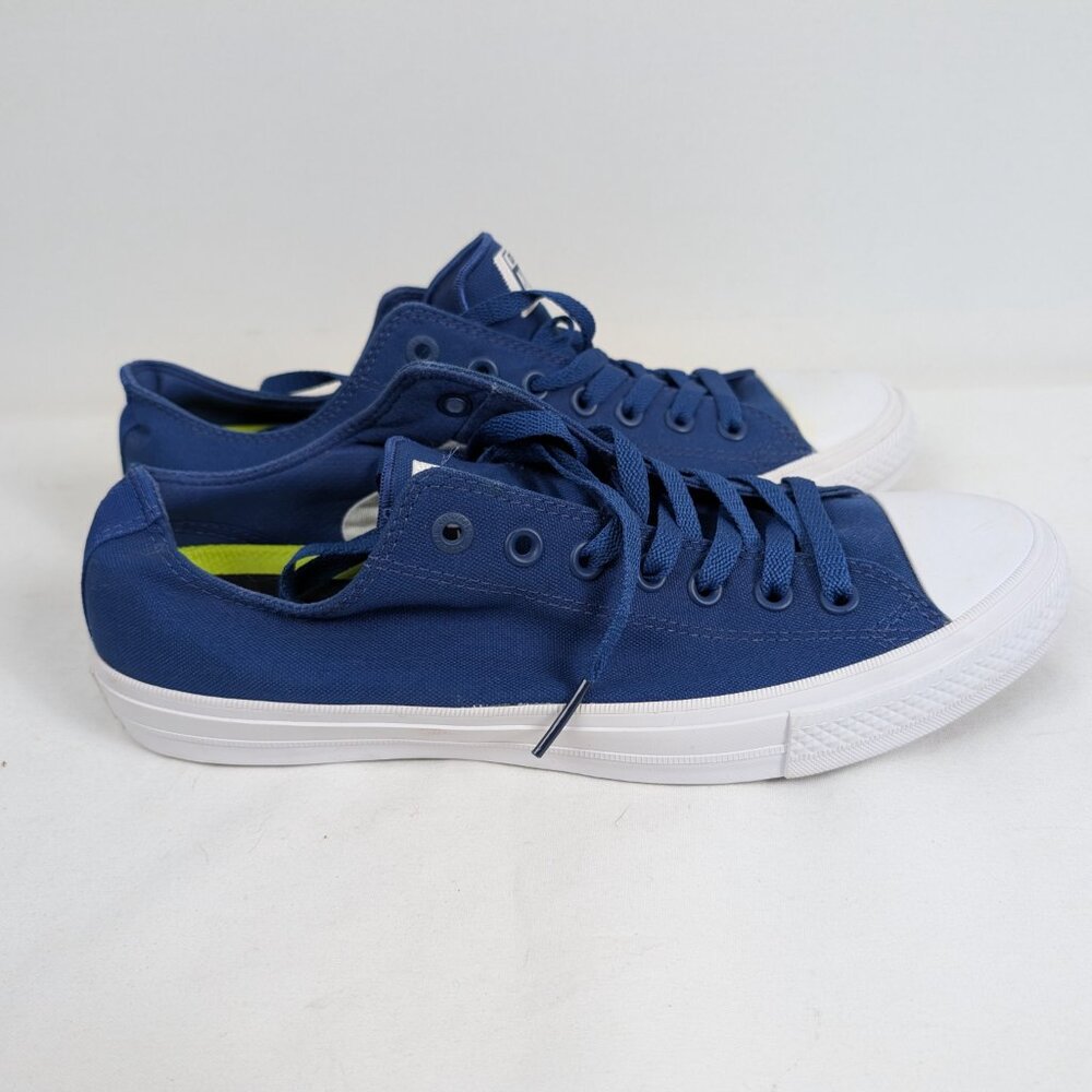 Converse Chuck Taylor II Blue and White Men's 10 NWOT - Picture 2 of 10